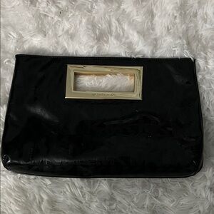 Michael Kors Black and Gold Clutch